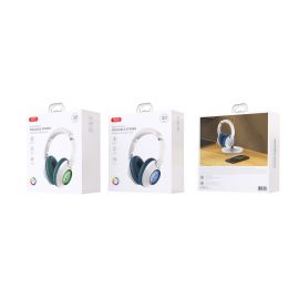 XO BE43 Lion Dancing Αναδιπλούμενα Ακουστικά Bluetooth (Μπλε)