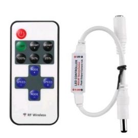 Avide LED Strip 5-24V 144W Dimmer 11 Keys RF Remote and Controller