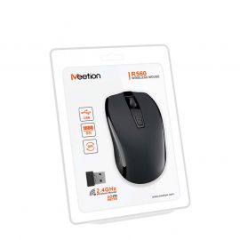 Meetion MT-R560 2.4G Ασύρματο Ποντίκι / Μεταλλικό Γκρι
