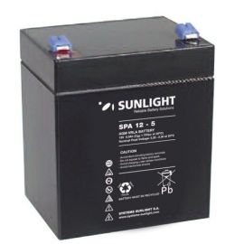 Sunlight Μολύβδου 12V 5A Τετράγωνη 6.3 για UPS