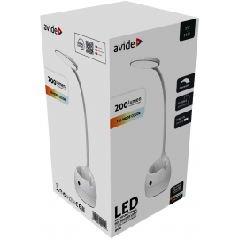 Avide LED Φωτιστικό Γραφείου με Θήκη Μολυβιών 5W