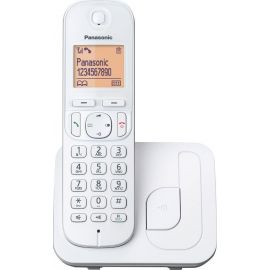 Panasonic KX-TGC210 Ασύρματο Τηλέφωνο με Ηχείο Λευκό