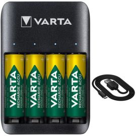 VARTA 57652 Value USB Τετραπλός Φορτιστής (AA,AAA)