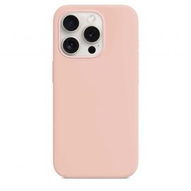 Θήκη XO-K10B iPhone15 Pro Max 6.7" liquid σιλικόνης Ροζ