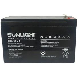Sunlight Μολύβδου 12V 9A (4.8mm)