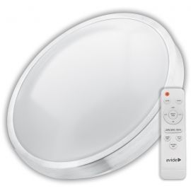Avide LED Ceiling Lamp Oyster Pandora-CCT (ALU) 48W (24+24) with remote