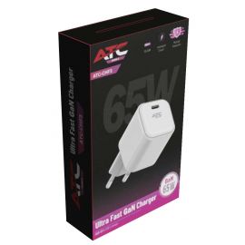 ATC-CHF3 Ultra Fast GaN Charger 65w White (Nano)