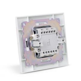 Entac 106 Arnold Recessed alternative wall switch White