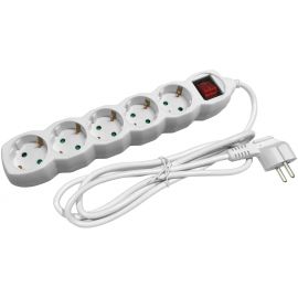 Entac Socket Extension Cord 5 Sockets With Switch 1.5m 3G1.0