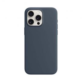 Θήκη XO-K10B iPhone15 Pro Max 6.7" liquid σιλικόνης Σκούρο Μπλε