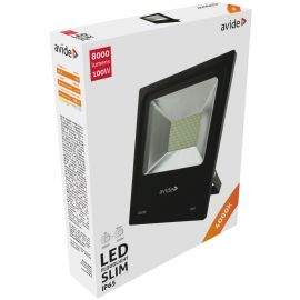 Avide LED Προβολέας Slim SMD 100W Λευκό 4000K